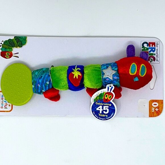 The Very Hungry Caterpillar Teether Rattle - Picture 2 of 3
